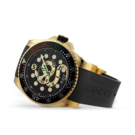 gucci dive watch for sale|Gucci dive watch 45mm snake.